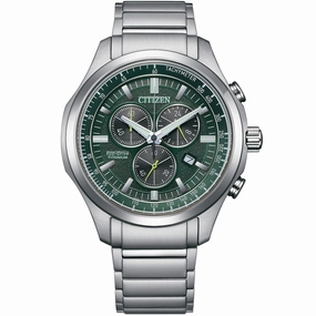 Sport Mens Watches Citizen Eco-Drive AT2530-85X Chronograph