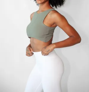 Sports Bra In Olive