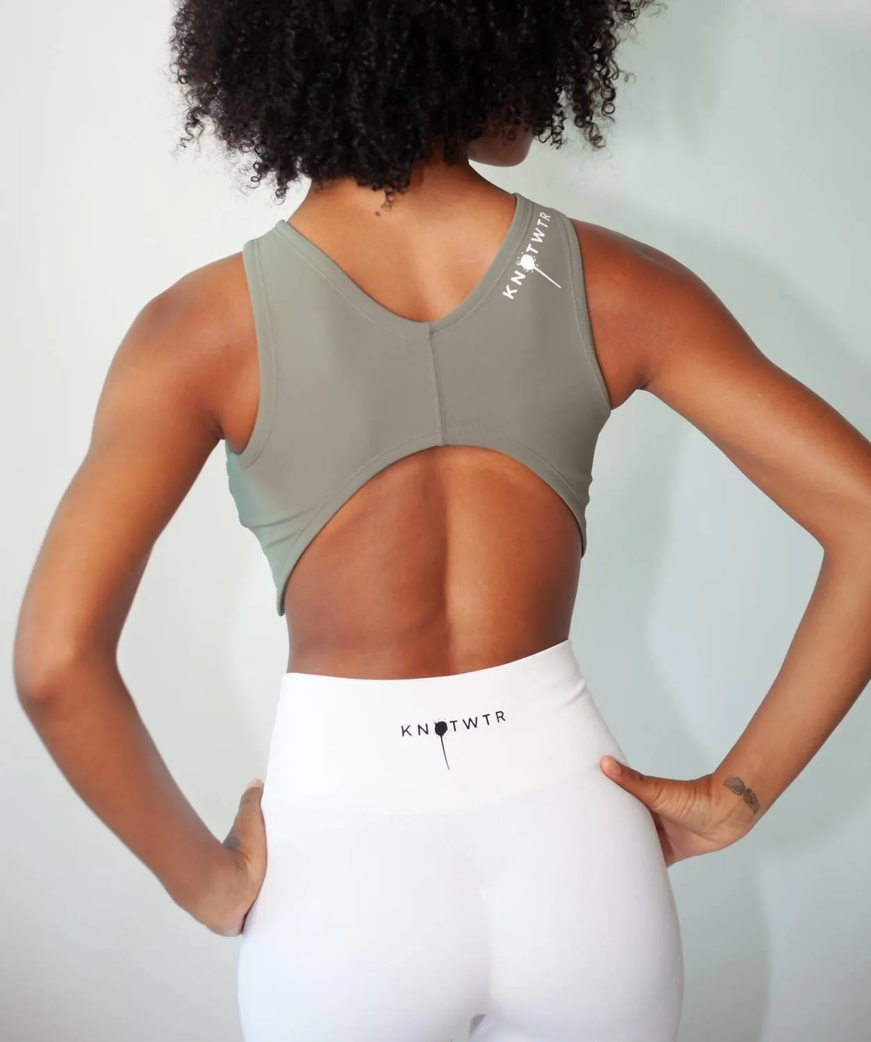 Sports Bra In Olive