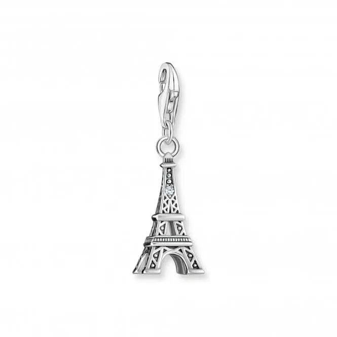 Sterling Silver Zirconia Eiffel Tower Charm 2074-643-21 Thomas Sabo Collectable Charms