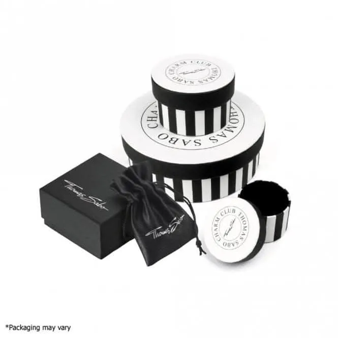 Sterling Silver Zirconia Number 0 Charm 2124-051-21 Thomas Sabo Collectable Charms