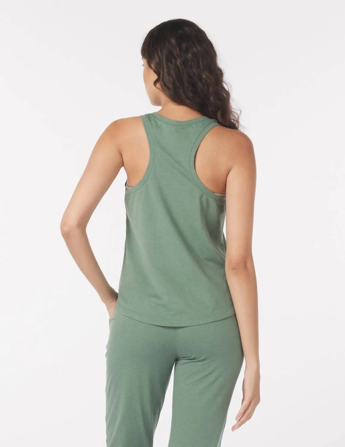 Stride Tank Top In Sage