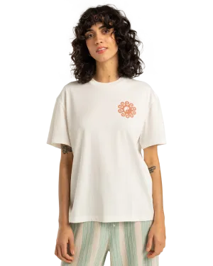 Sunshine Living T-Shirt in Salt Crystal