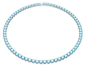 Swarovski Jewellery Matrix Tennis Necklace (Blue)