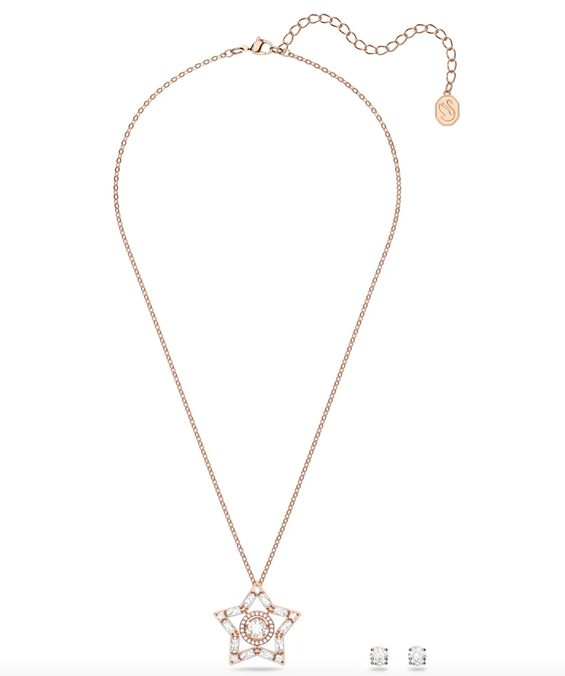 Swarovski Jewellery Stella Star Rosegold Set