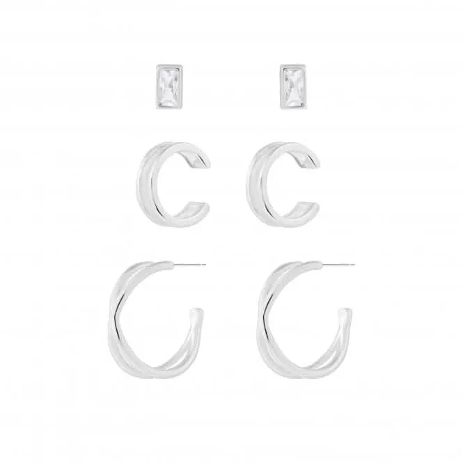 Tahlia Trio Gem Earring Cuff Pack 4831 Joma Jewellery