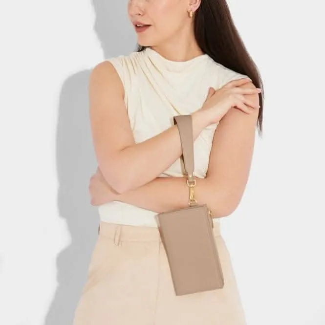 Tan Zana Fold Out Wristlet Purse KLB2899 Katie Loxton Jewelry And Accessories