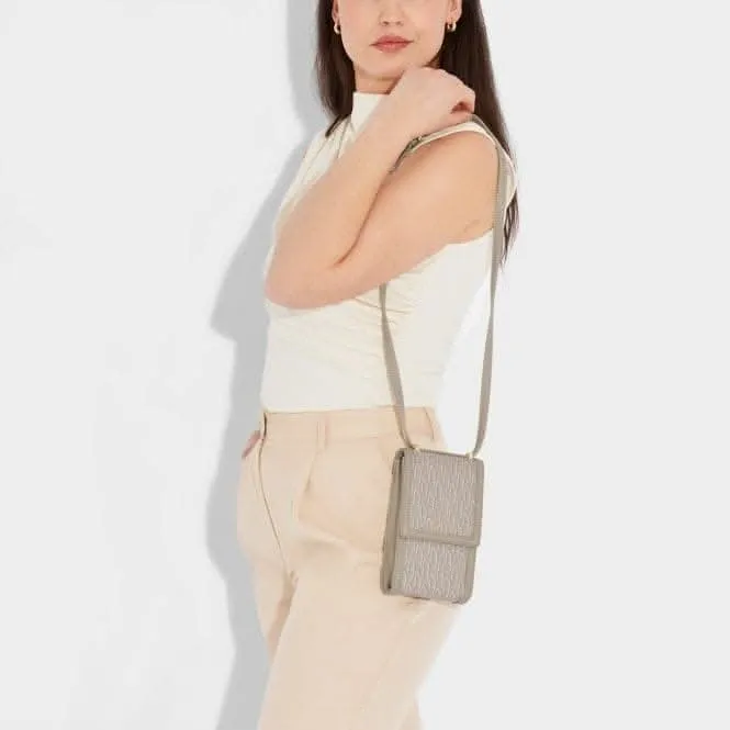 Taupe Signature Cell Bag KLB2921 Katie Loxton Jewelry And Accessories