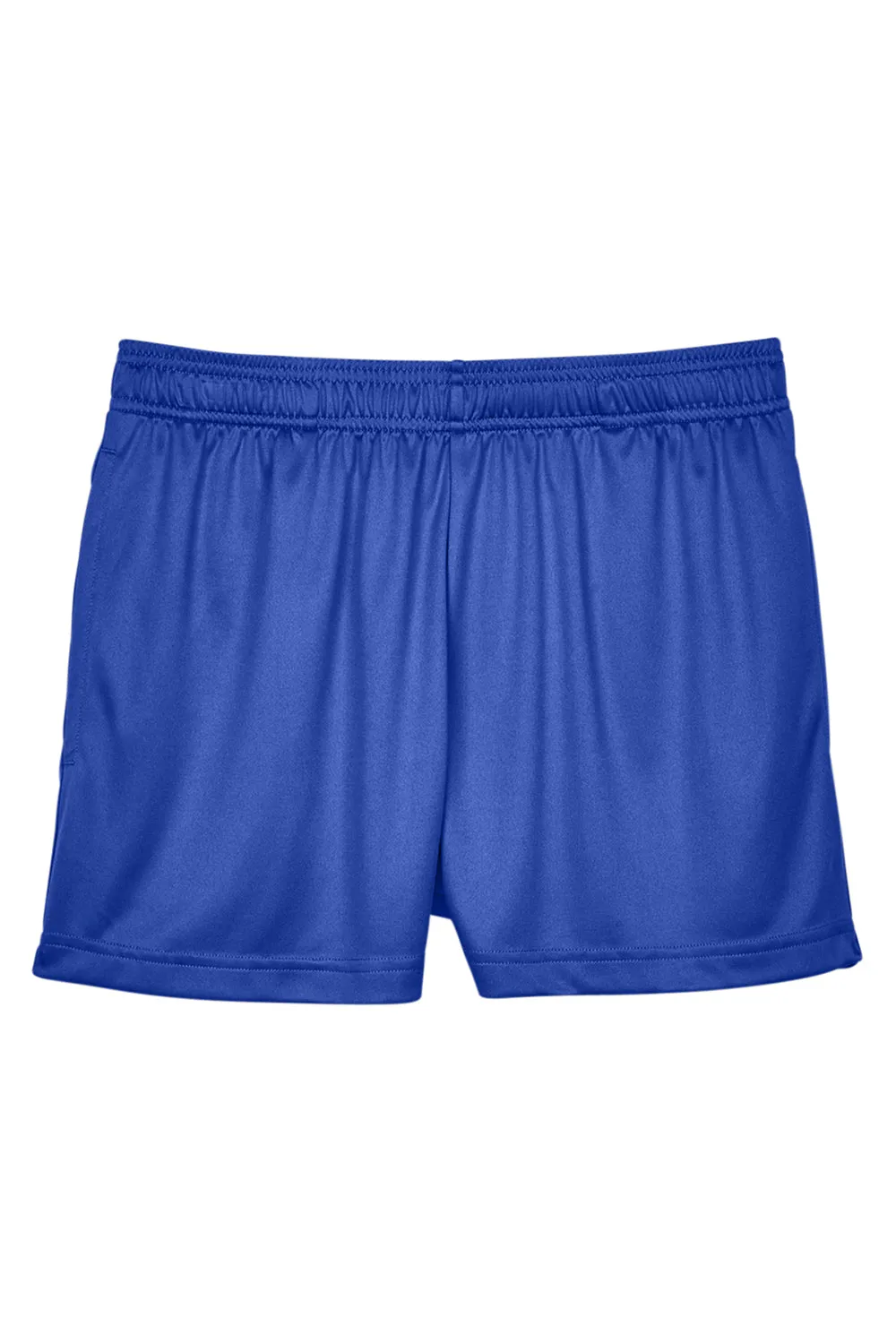 Team 365 Womens Zone Performance Moisture Wicking Shorts w/ Pockets - Royal Blue