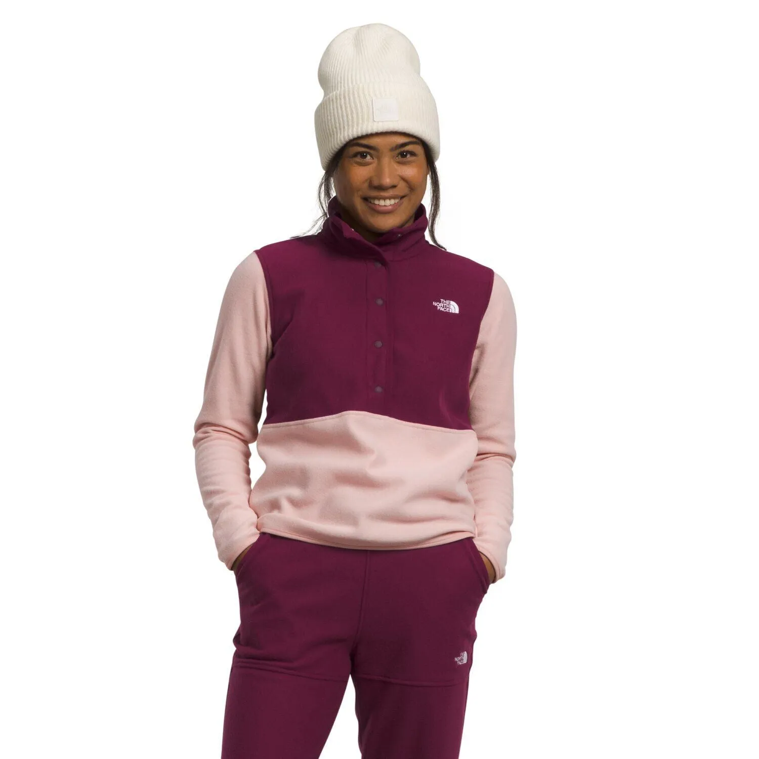 The North Face Alpine Polartec 100 NF0A84QIKIC Sweatshirt Women's Purple SGN937