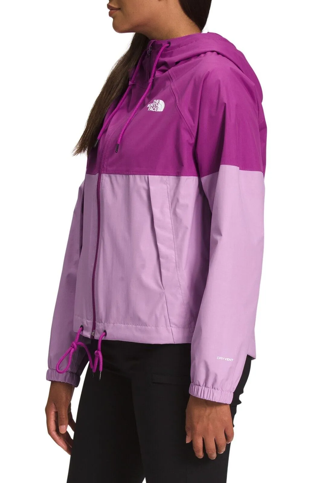 The North Face Antora Women's Purple Cactus lupine Waterproof Rain Jacket SGN430