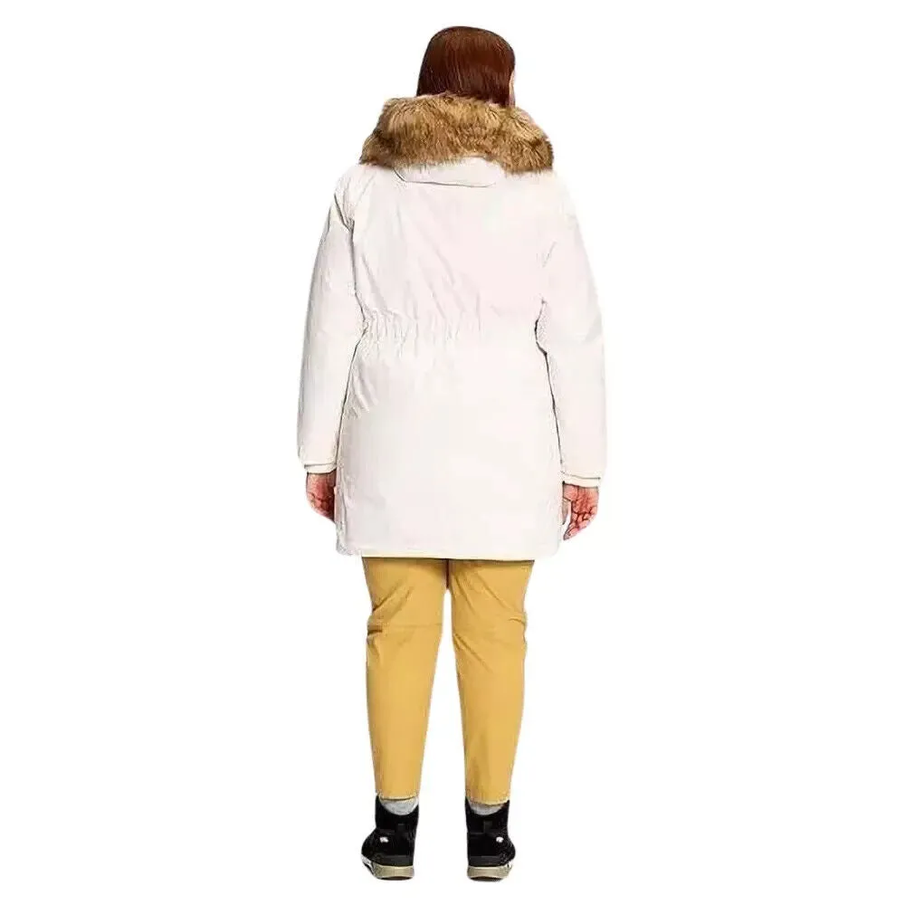 The North Face Arctic NF0A7WMLN3N Parka Jacket Women's White Full Zip APP454