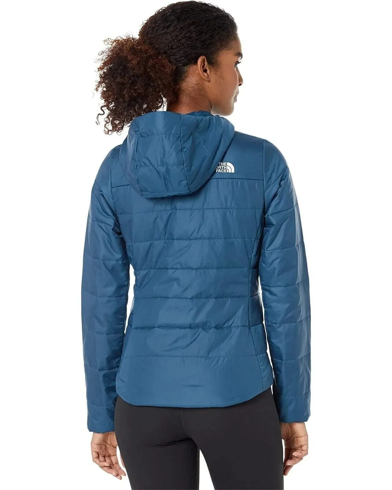The North Face Flare NF0A7UW7BH7 Hoodie Women's Blue 100% Nylon Full Zip CLO1018