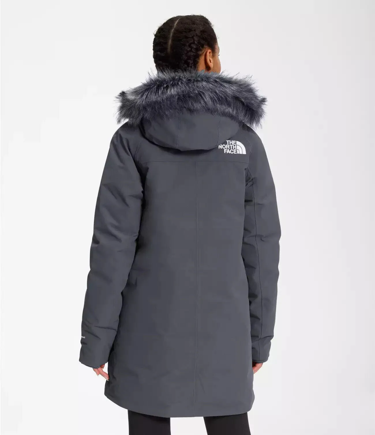 The North Face New Outerboroughs NF0A4R3J174 Parka Jacket Womens 3XL Gray APP415