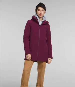 The North Face ThermoBall Eco Jacket Womens Boysenberry Triclimate Parka APP1261