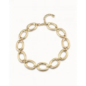 The One Golden Metal Necklace Unode50 Jewelry And Accessories