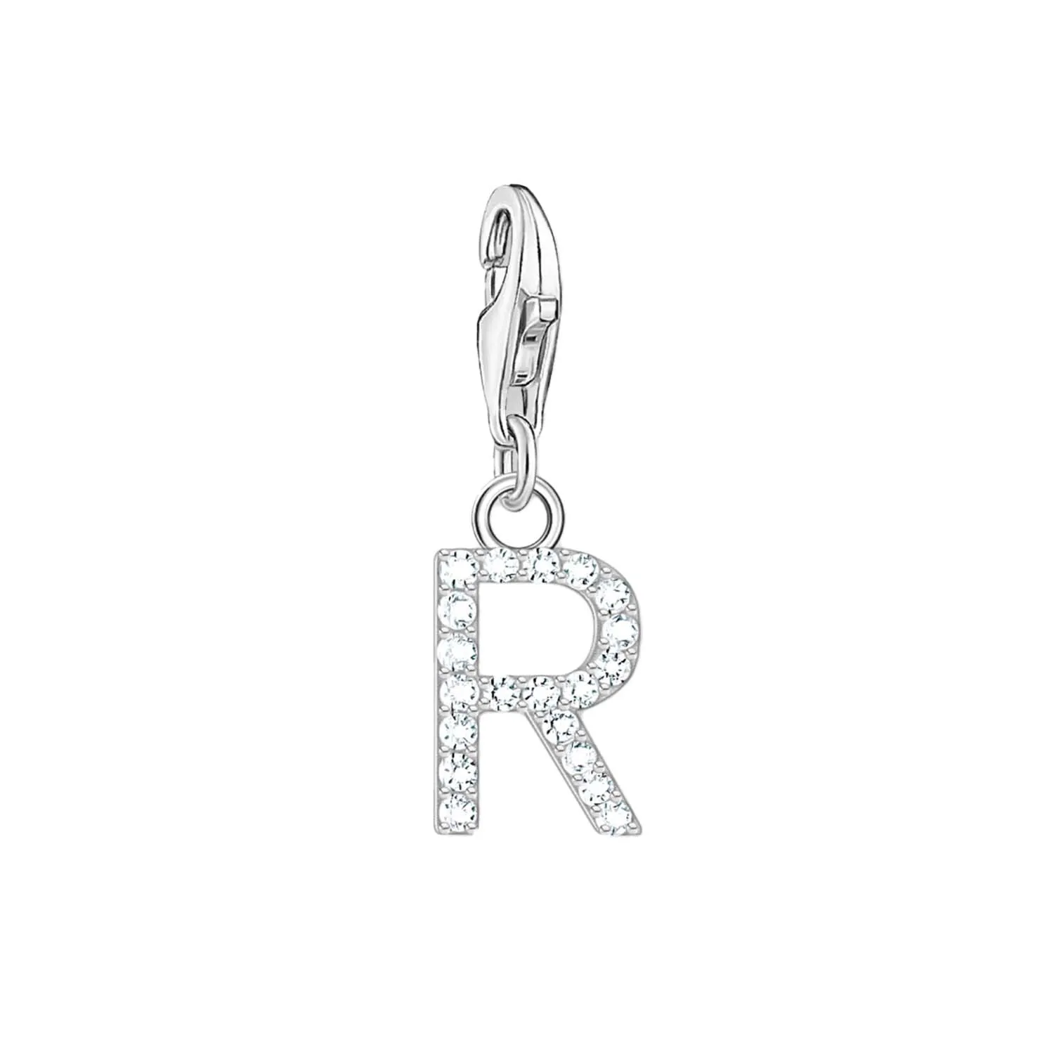 Thomas Sabo Jewellery Thomas Sabo Charmista Sterling Silver Letter R Charm Pendant