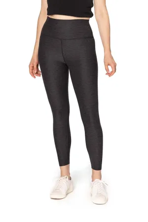 Threadfast Apparel Womens Impact Leggings w/ Pocket - Heather Black