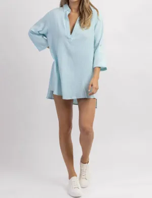 Three Day Weekend Coverup In Aqua