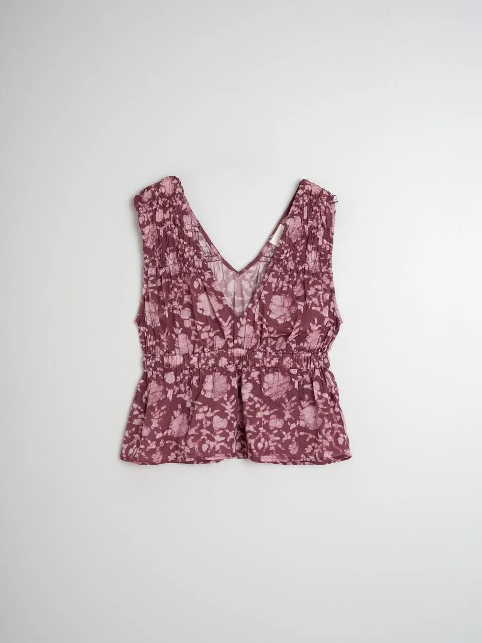 Top With Elastic Det Mc182 Malva