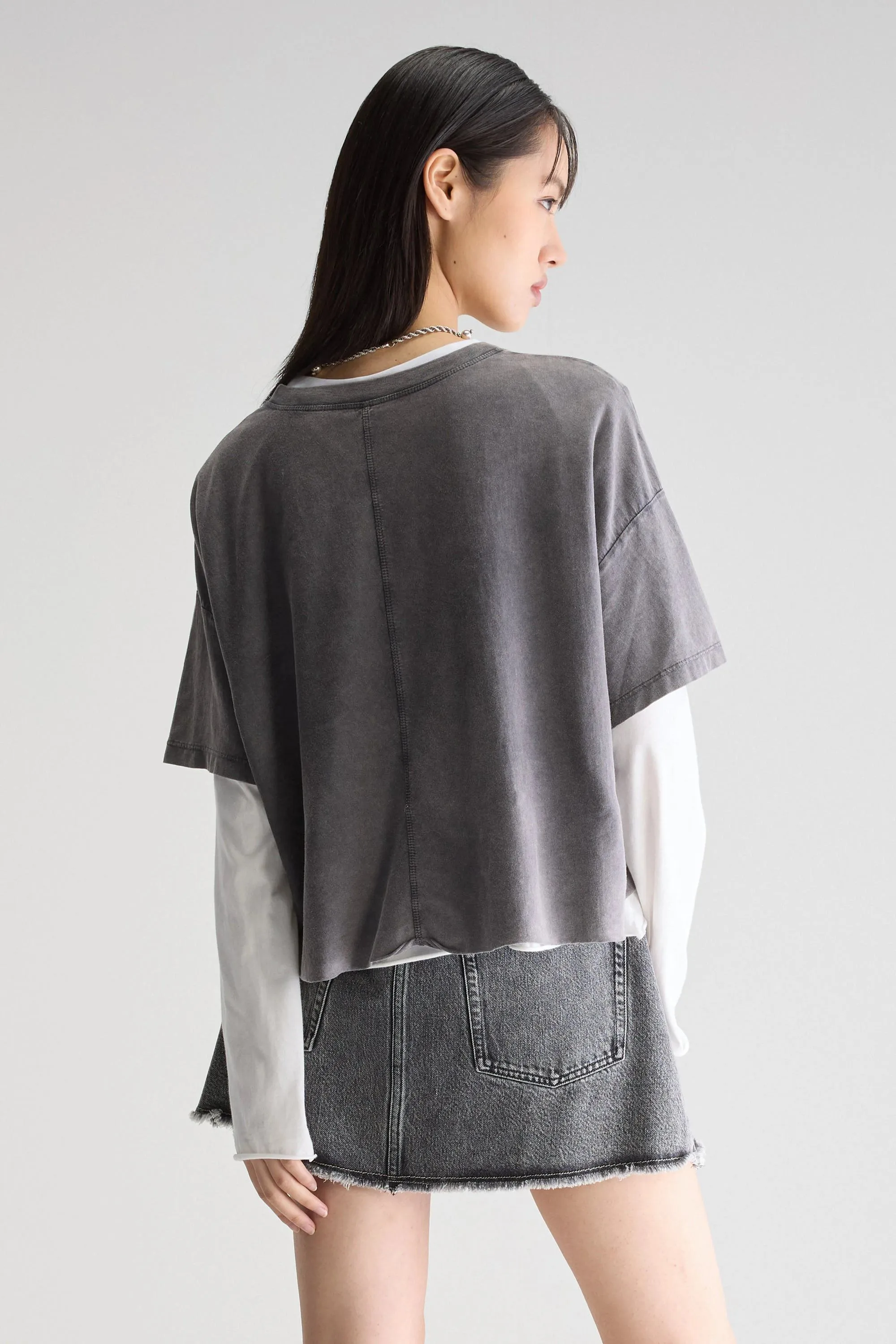 Tshirt Farpy T1758 Black-Beauty
