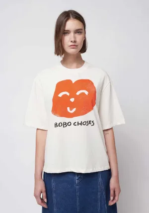 Tshirt Joyful Face 125ad008 White