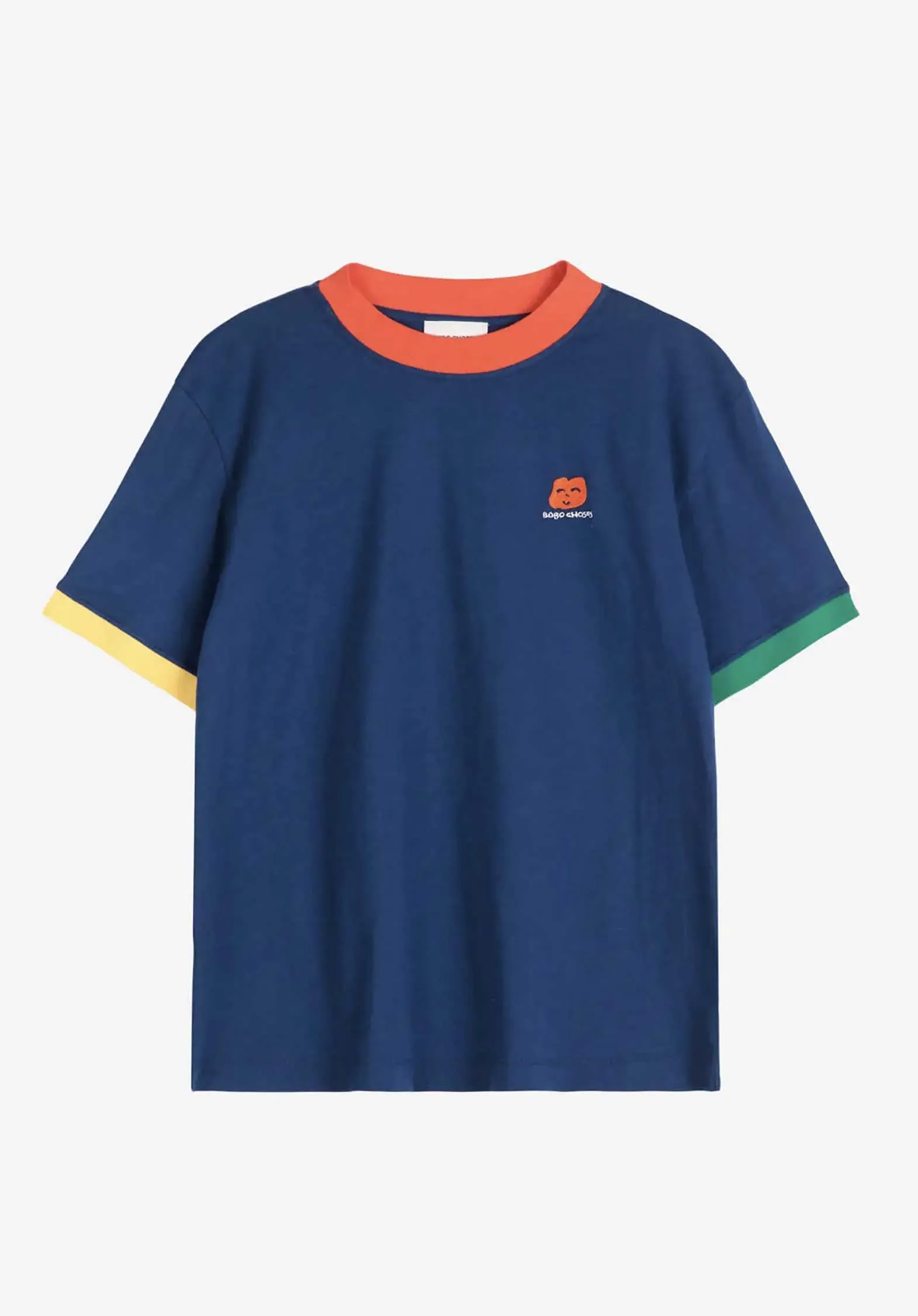 Tshirt Logo Embroi 125ad007 Navy-Blue