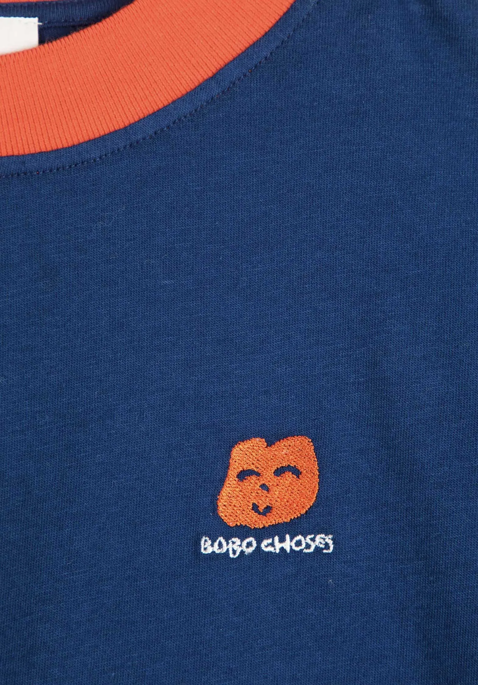 Tshirt Logo Embroi 125ad007 Navy-Blue