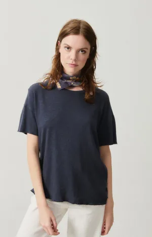 Tshirt Son02fg Navy-Blue-Vintage