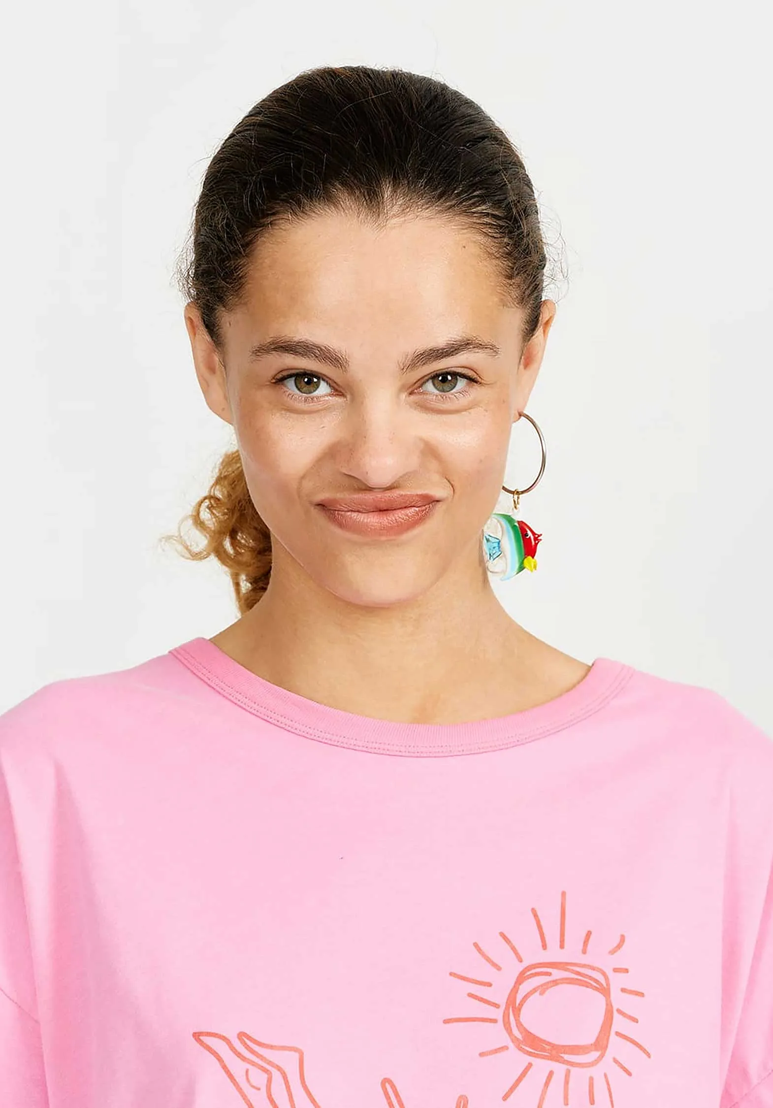 Tshirt Wt01 Plouf Femme Rose-13