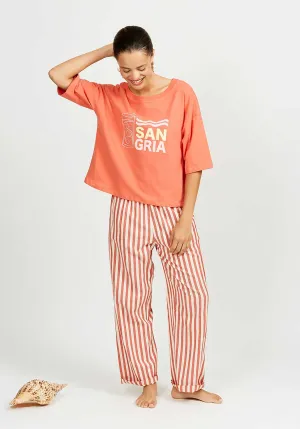 Tshirt Wt38 Sangria Femme Rouge-30
