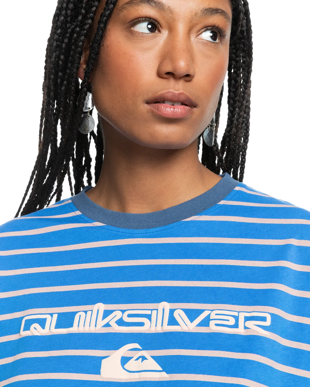 Uni Stripe and Arts T-Shirt in Nebulas
