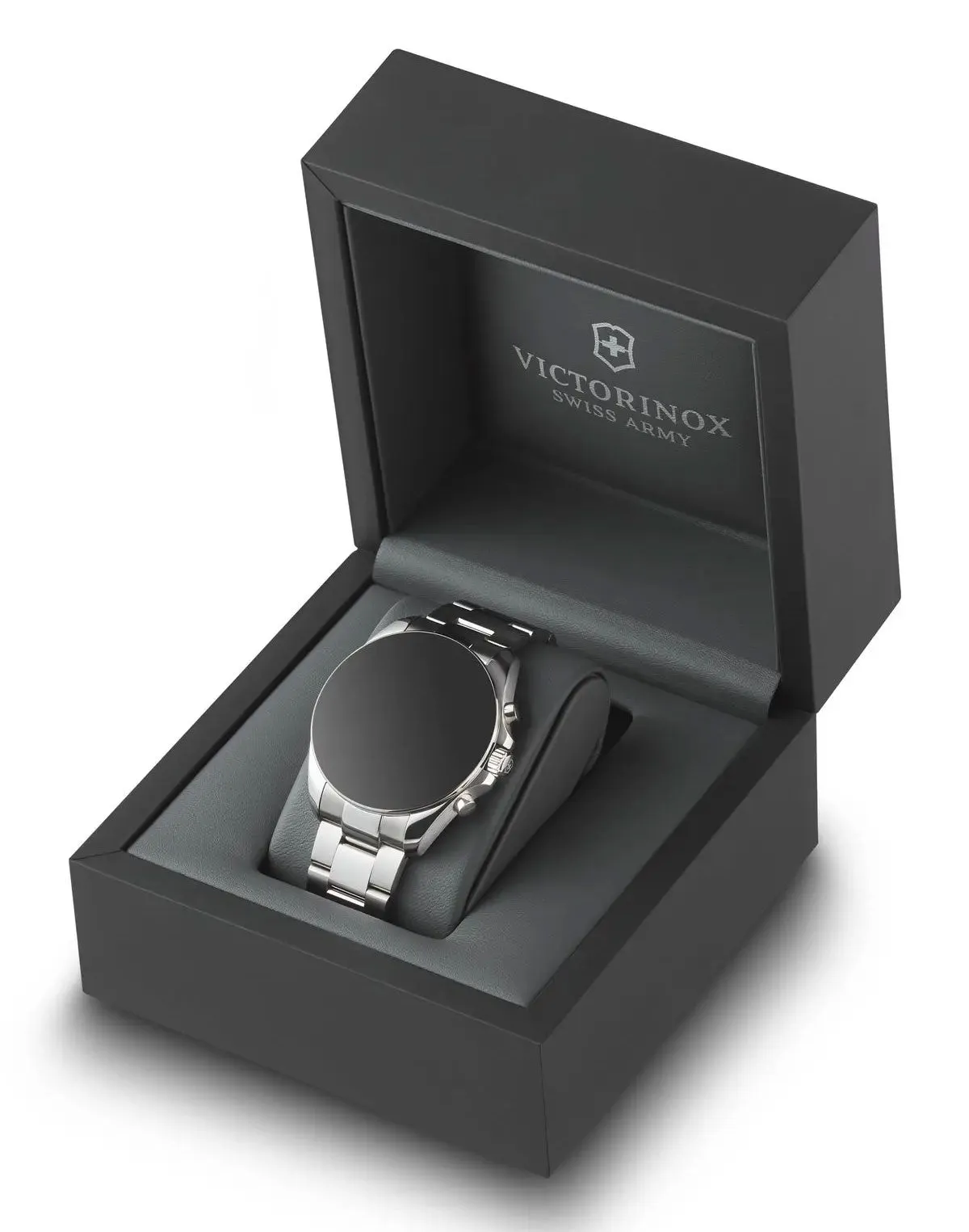Victorinox Swiss Army FieldForce Chronograph  Stainless Steel Mens Watch White Dial Calendar 241856 Victorinox Swiss Army Watches