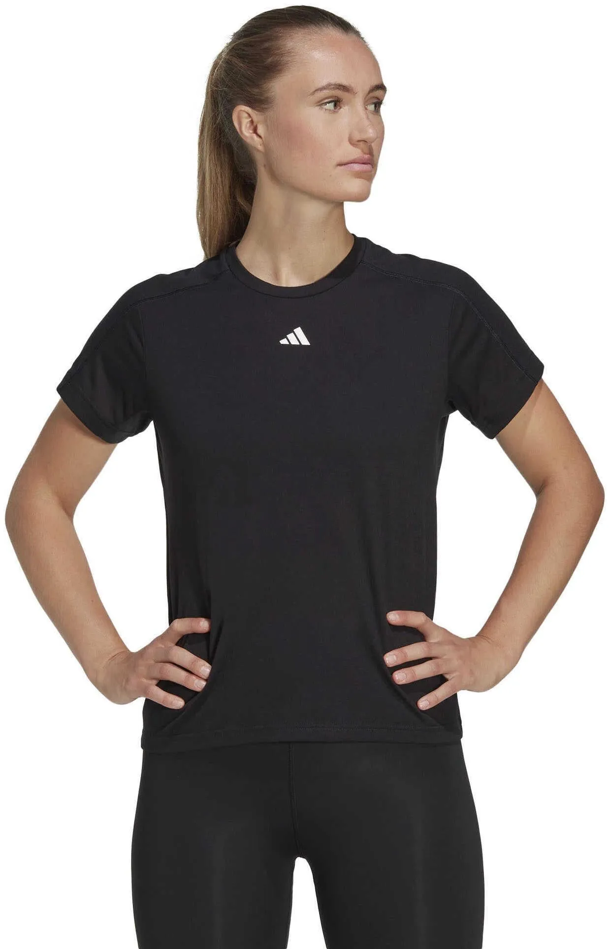 Women's AEROREADY Train Essentials Minimal Branding Crewneck T-Shirt