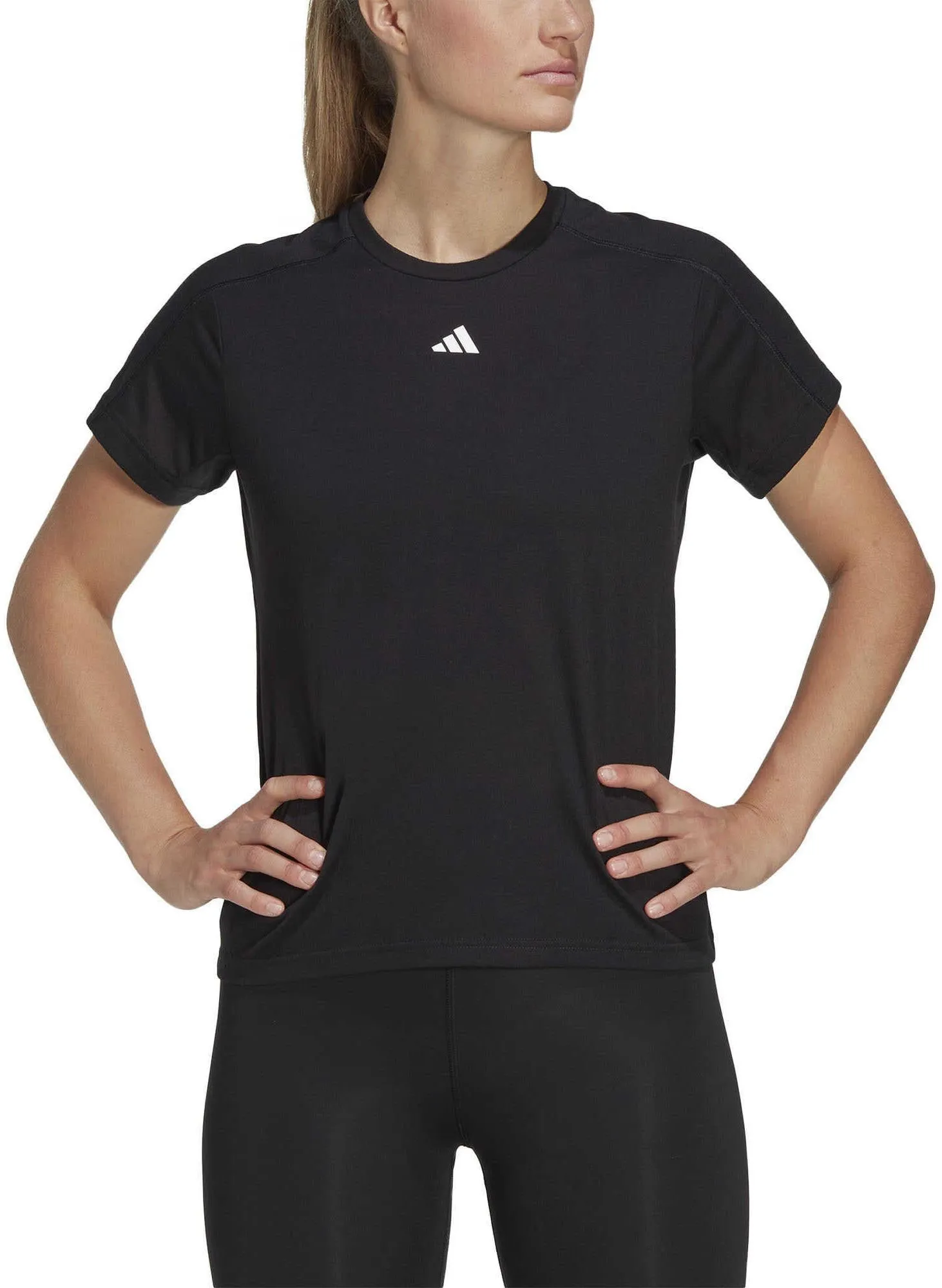 Women's AEROREADY Train Essentials Minimal Branding Crewneck T-Shirt