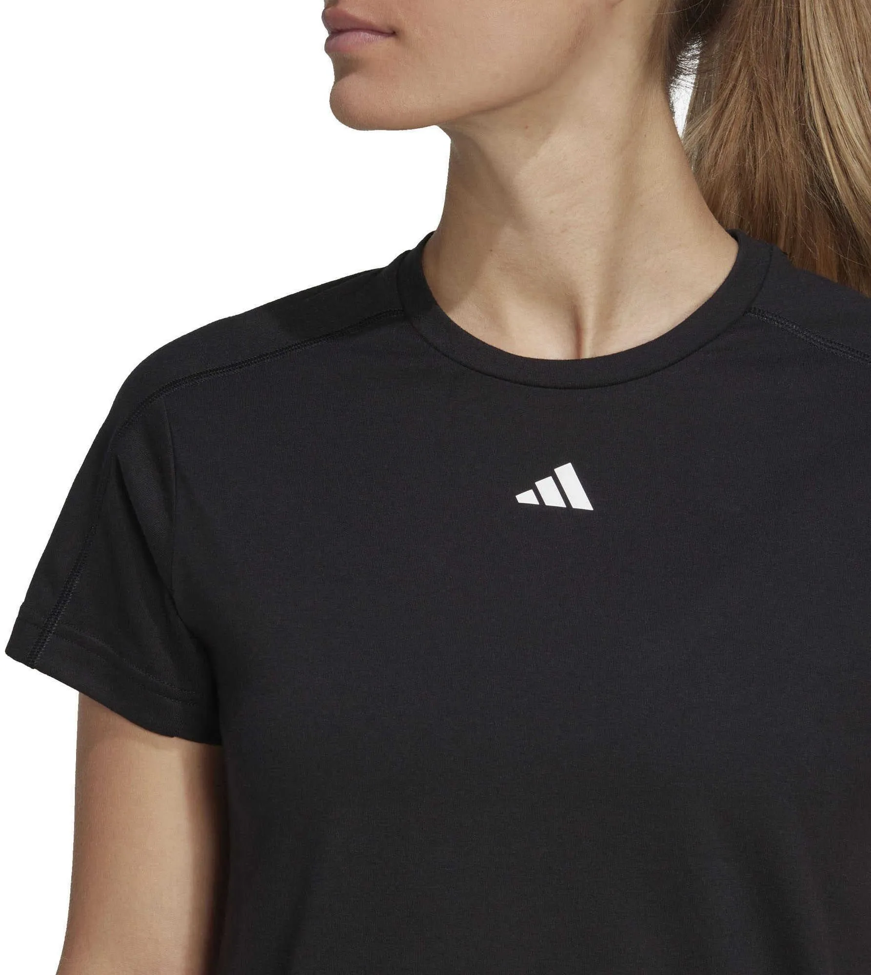 Women's AEROREADY Train Essentials Minimal Branding Crewneck T-Shirt