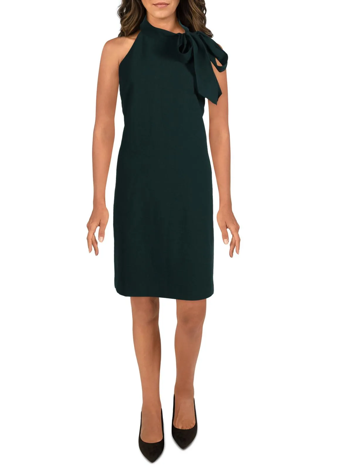 Womens Boho Short Halter Dress