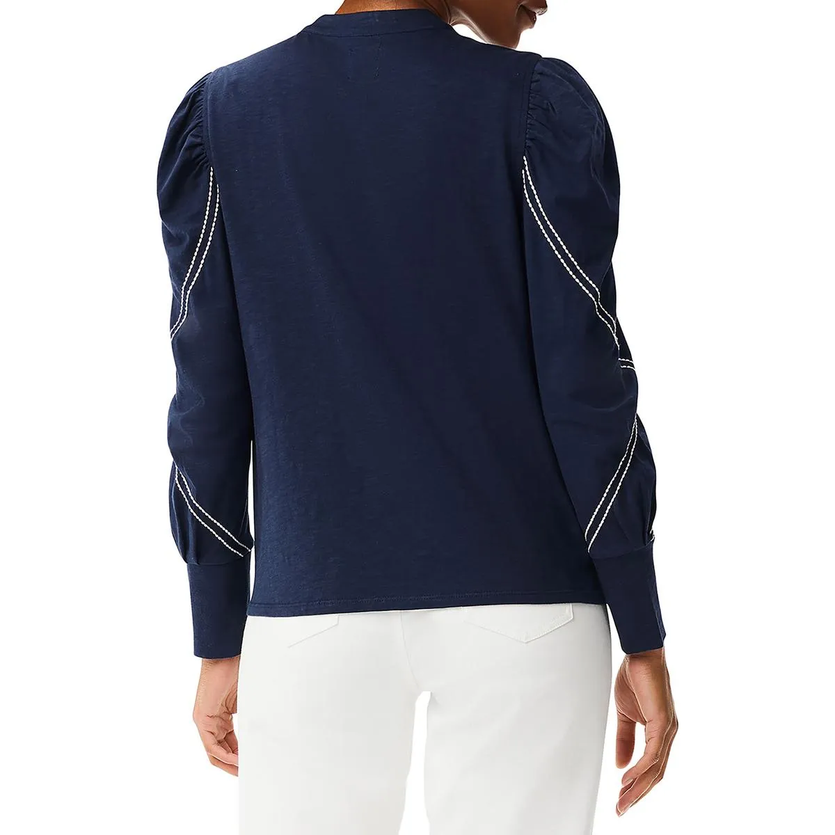 Womens Button Cotton Polo Top