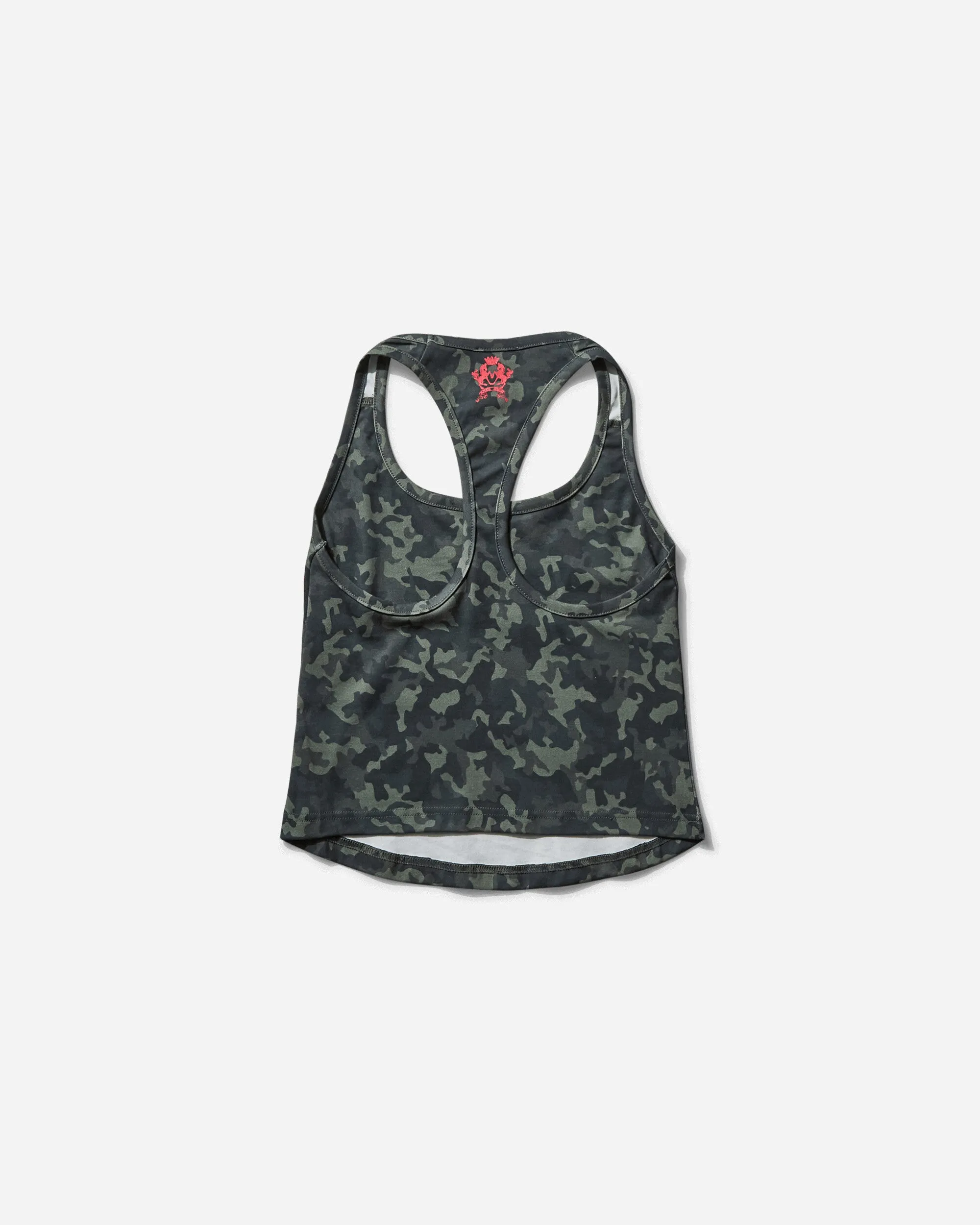Women's Camo Print Vest Top Green