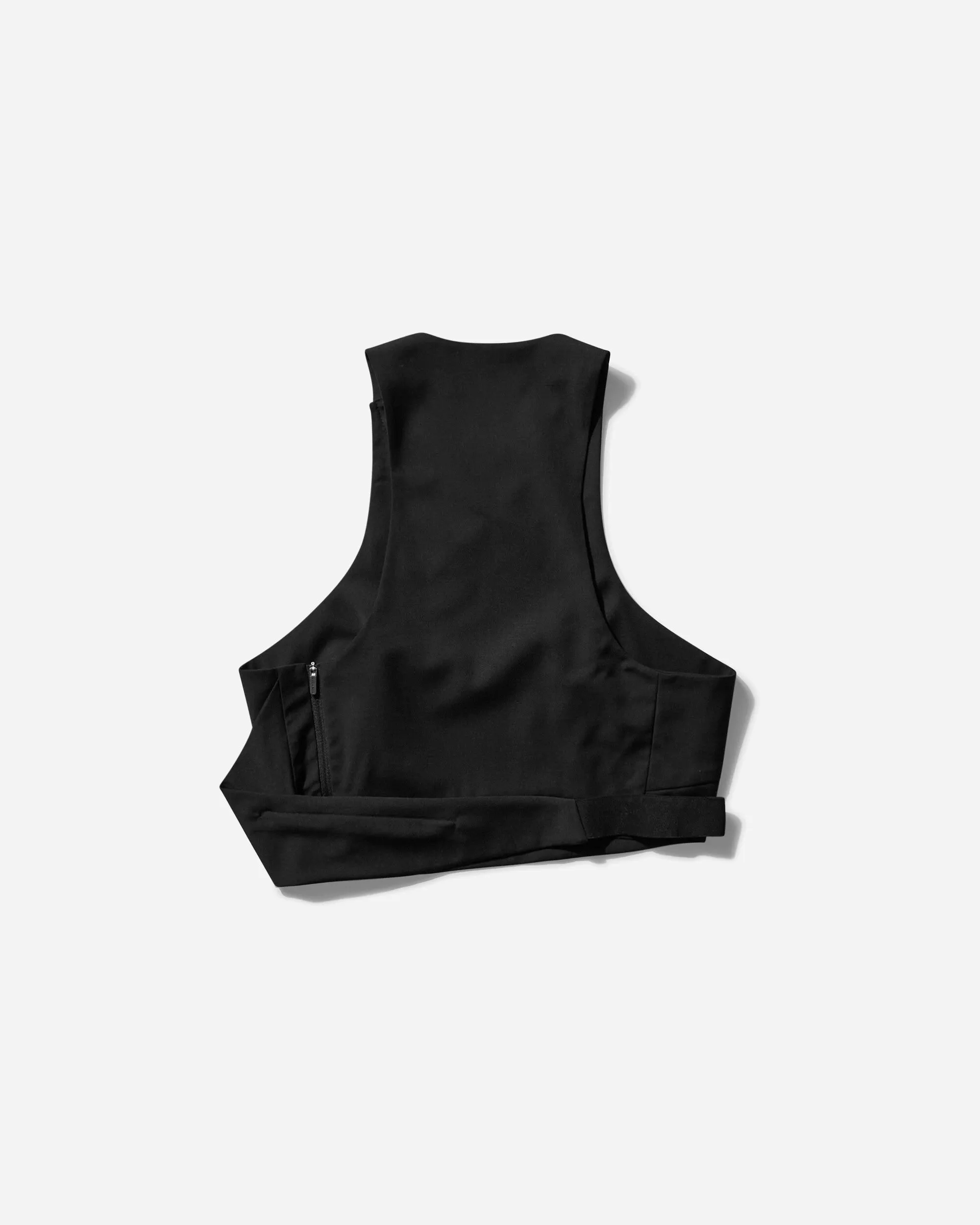 Women's Cinched Halter Top Black