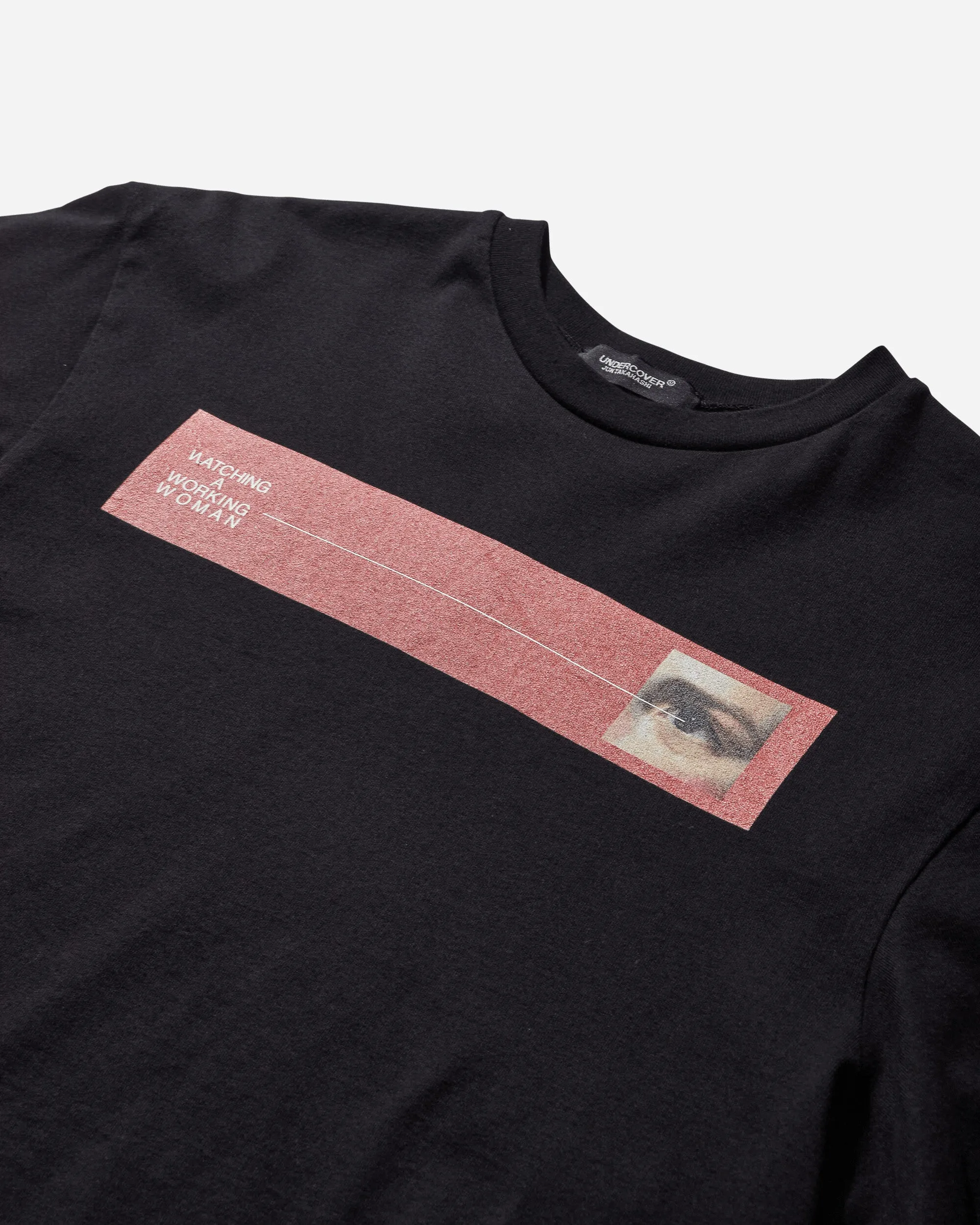 Women's Cotton Short Wide T-Shirt Black