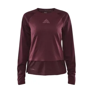 Women's Craft ADV Trail Wool Wind LS Tee