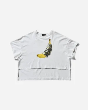 Women's Cropped T-Shirt White