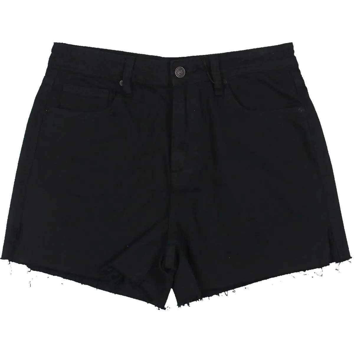 Womens Denim Raw Hem Cutoff Shorts