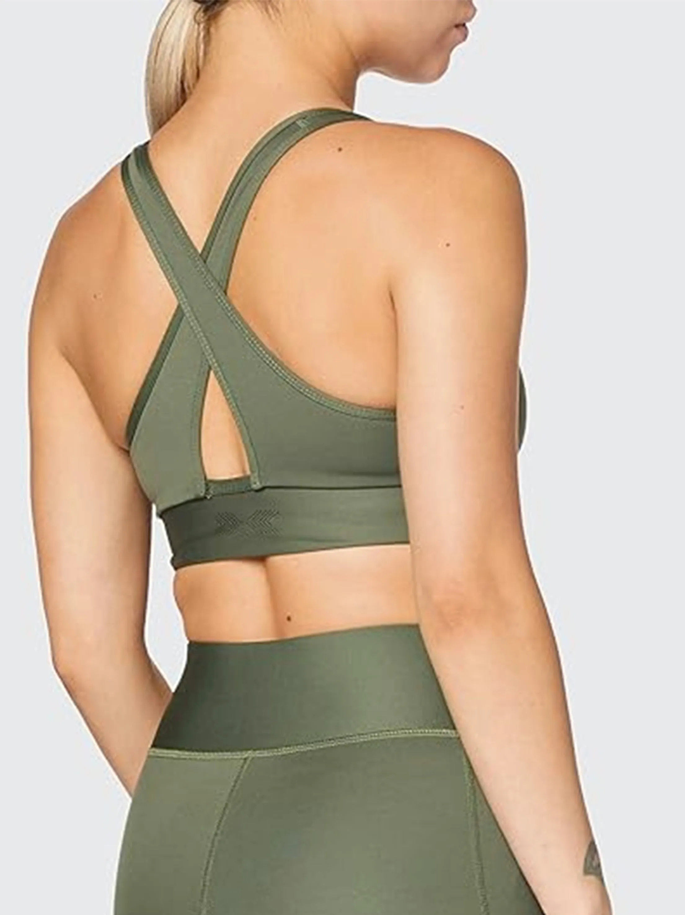 Women's Elevate Sports Bra,Olive