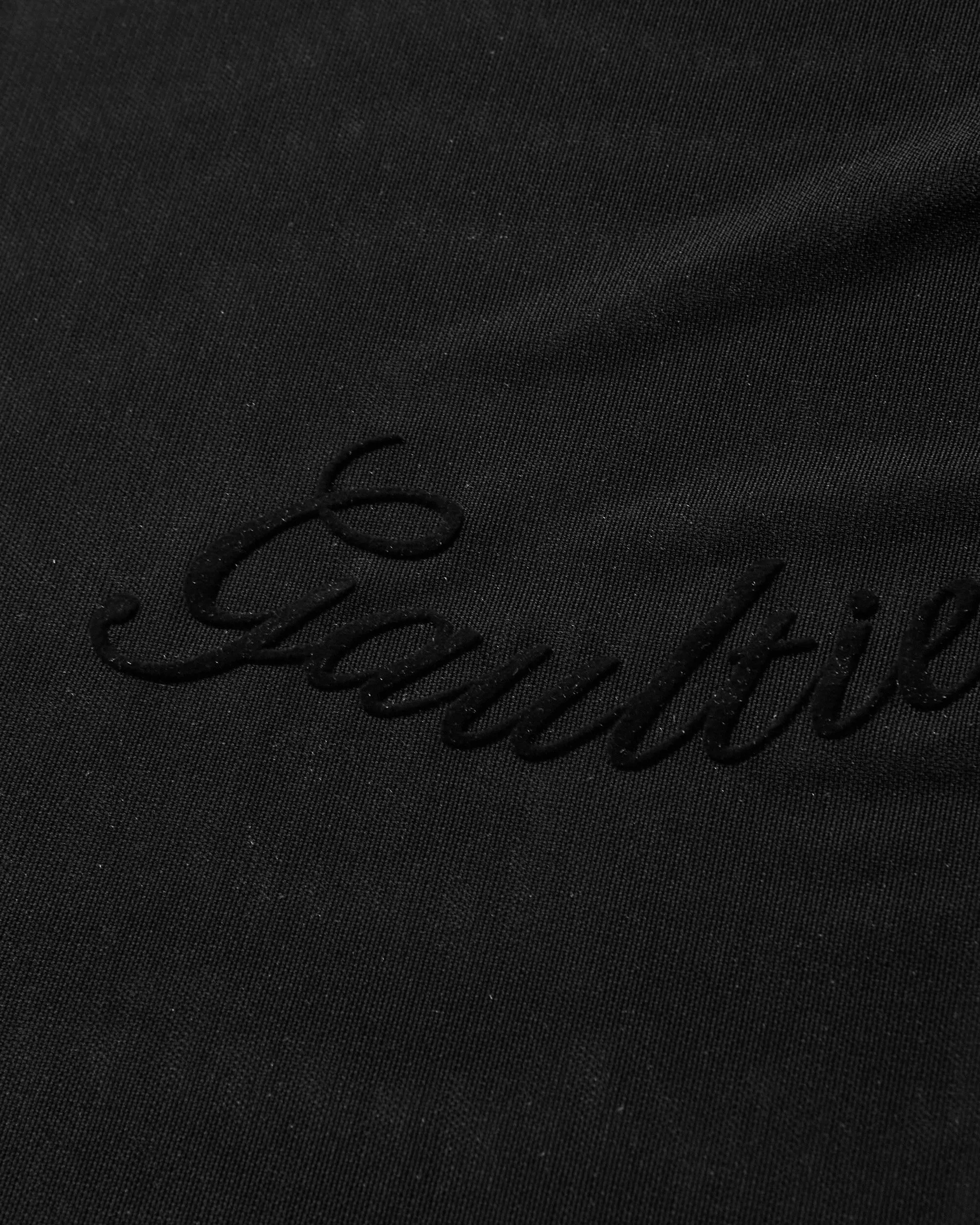 Women's Flocked Longsleeve Top Black