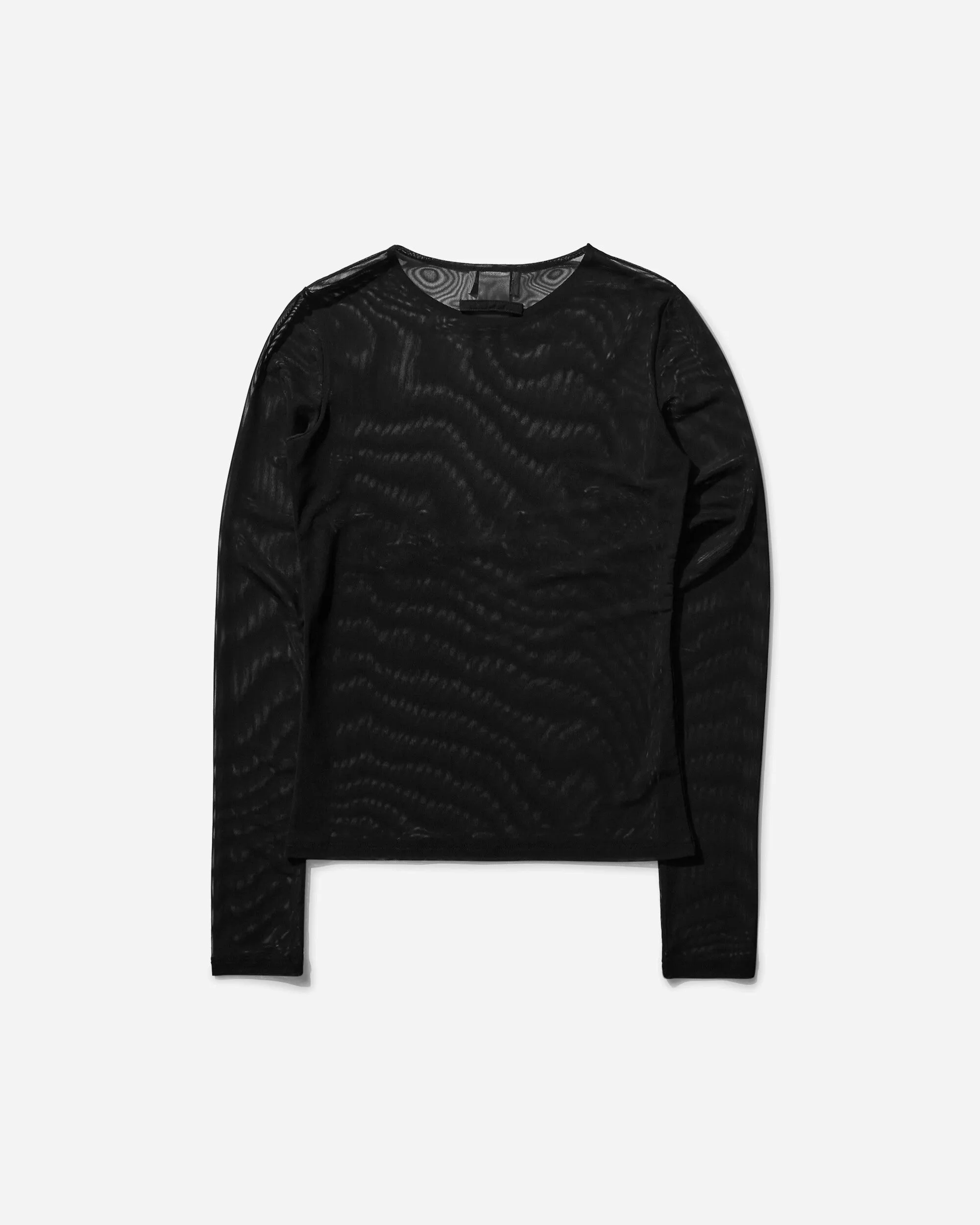 Women's Flocked Longsleeve Top Black