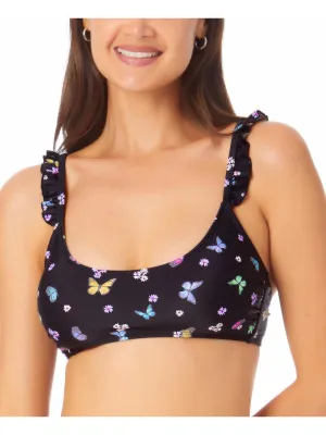 Womens Floral Removable Padding Bikini Swim top