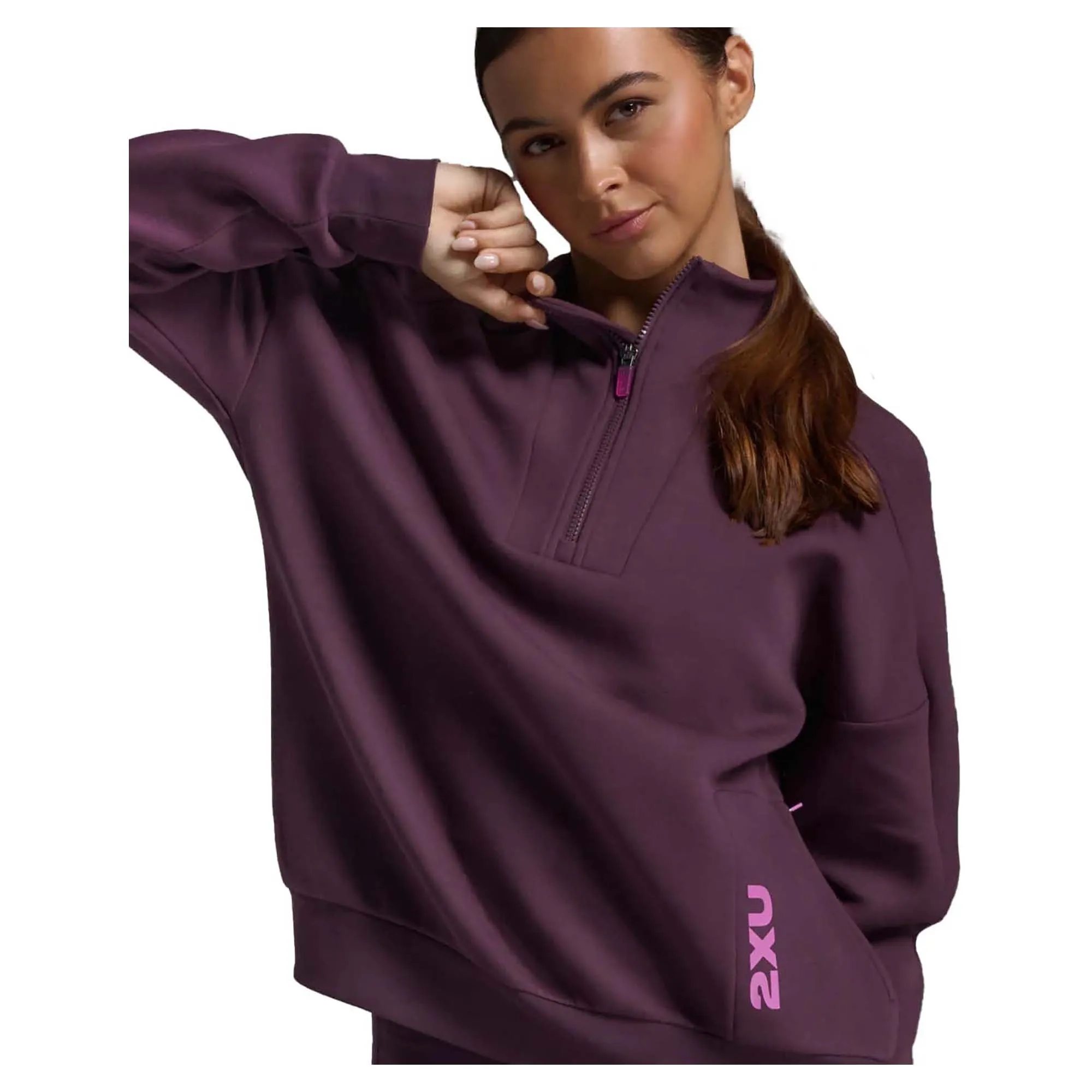 Women's Form Smooth Spacer 1/2 Zip Sweatshirt