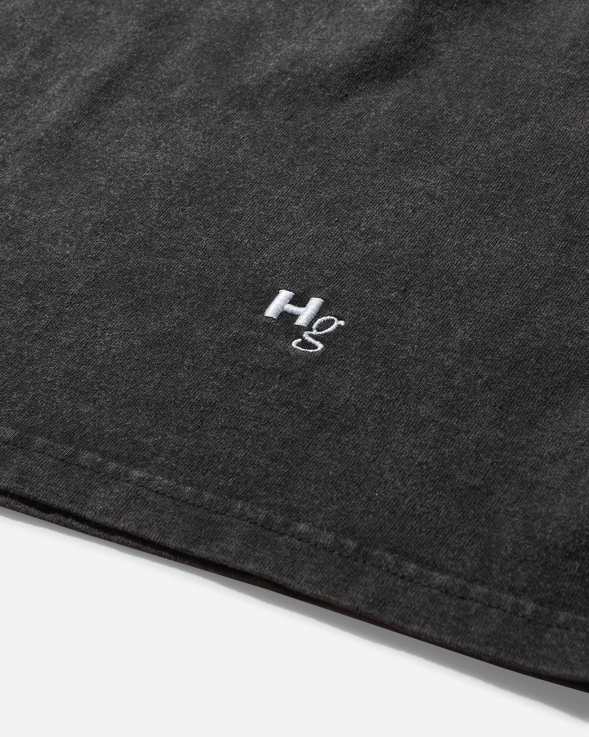 Women's HommeGirls Crop Longsleeve T-Shirt Washed Black